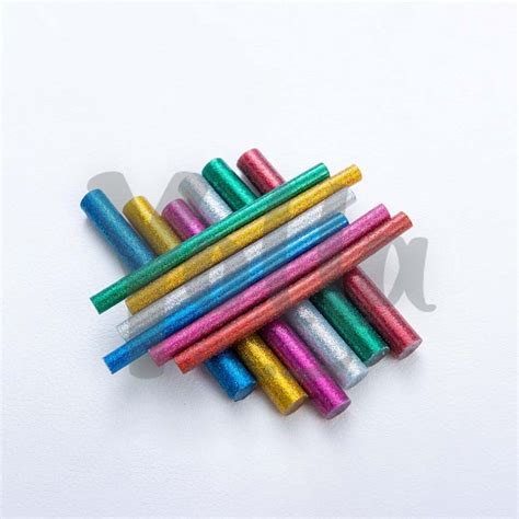 Glitter Colored Glue Stick Hot Melt Glue Sticks Dazzling Color Mm Glue Stick Shopee Philippines