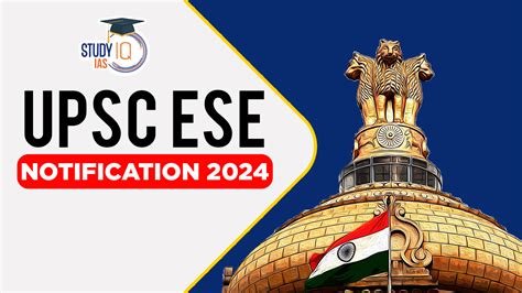 Upsc Ese Notification Released At Upsc Gov In For Vacancies