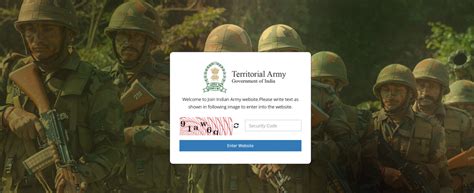 Territorial Army Recruitment Notification Out