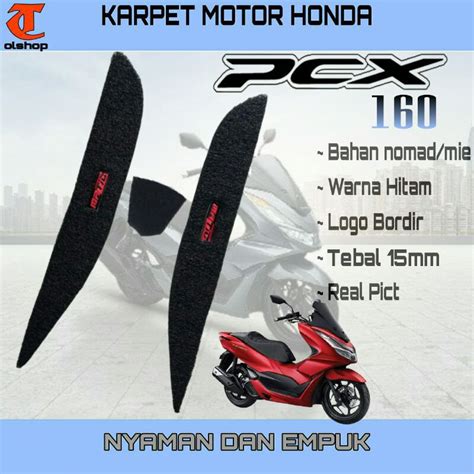 Jual Karpet Motor Pcx Karpet New Pcx Pijakan Kaki New Pcx