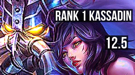 Kassadin Vs Ahri Mid Defeat Rank Kassadin Games Godlike