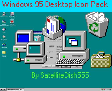 Windows 95 Desktop Icon Pack by SatelliteDish555 on DeviantArt