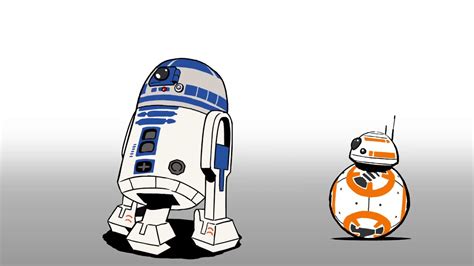 Star Wars La Pause Bb 8 R2 D2 Youtube