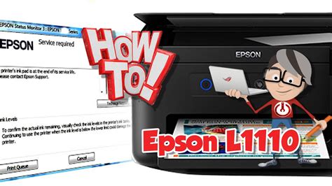 Pc Clinic How To Reset Epson L Printer Youtube