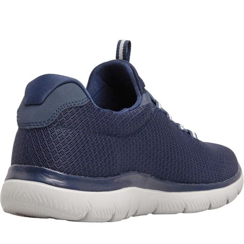 Skechers Baskets Summits Homme Bleu Marine