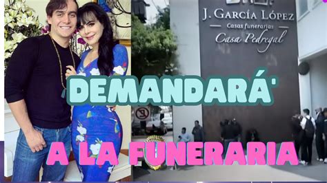 MARIBEL GUARDIA DEMANDARÁ A LA FUNERARIA POR TOMARLE FOTOS AL CUERPO