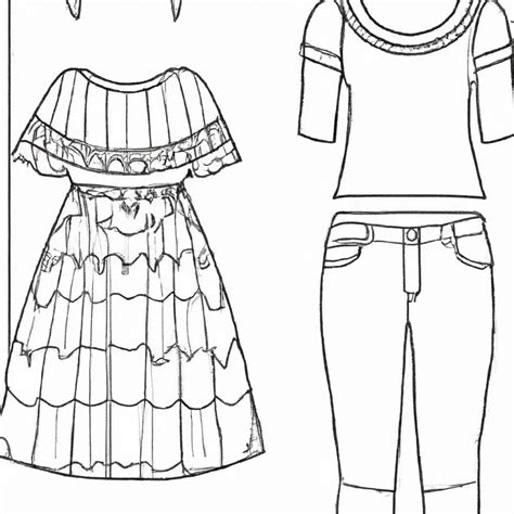 Confira Roupa Desenhos Para Colorir Ponto Da Mulher