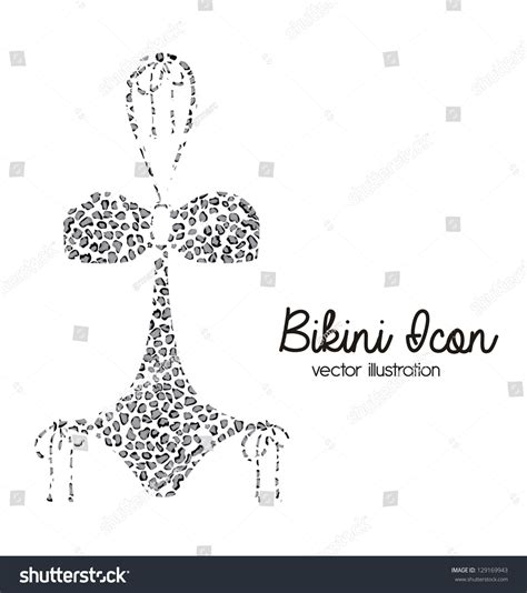 Illustration Bikini Icons Swimsuit One Piece Stock Vector Royalty Free Shutterstock
