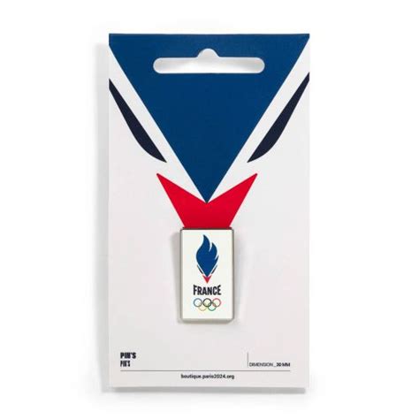 Pin S JO 2024 Equipe De France Coq Drago Paris