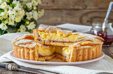 Crostata Di Ricotta E Visciole Ricotta Apple Pie Mini Cheesecake