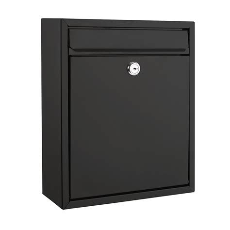 Sandleford Black Napoli Wall Mount Letterbox Bunnings Australia