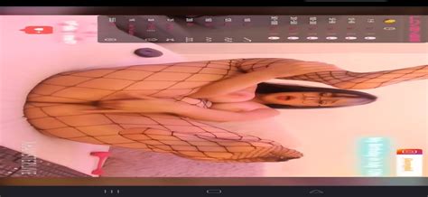 Net Wearing Girl Dildo Play