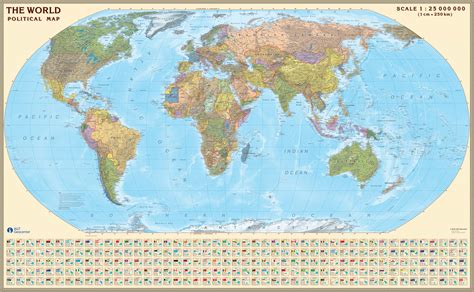 Robinson Wall Map Wall Maps Classroom Map World Political Map Images And Photos Finder