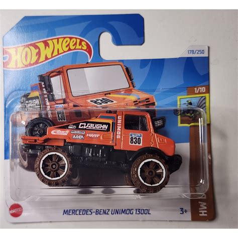 Hot Wheels Mercedes Benx Unimog 1300L Shopee Malaysia