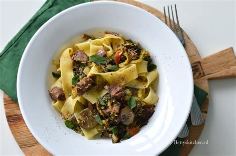 Pappardelle Met Stoofvlees Recept Betty S Kitchen Foodblog