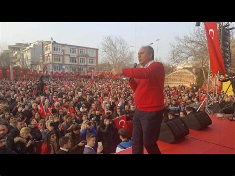 Muharrem İnce Çanakkale HAYIR Mitingi YouTube