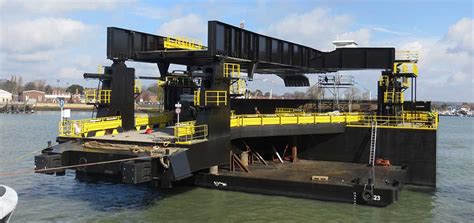 Portsmouth International Port installs new linkspan for ferries