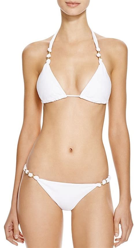 Vix Paula Solid White Bikini Top 102 Bloomingdale S Lookastic