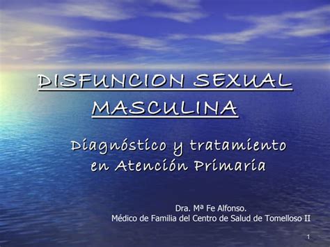 Disfuncion Erectil Ppt