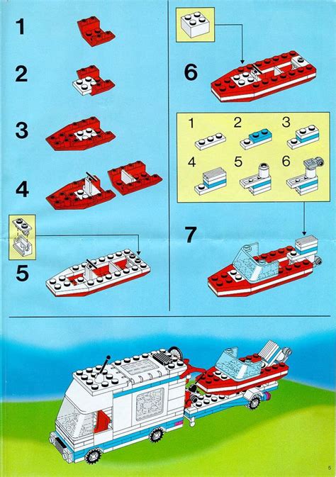 Old Lego Instructions Letsbuilditagain Lego Creative Lego