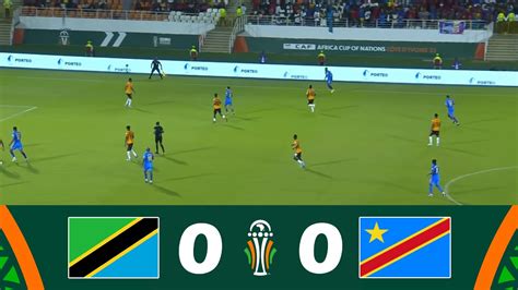 Tanzania Vs D R Congo Highlights African Cup Of Nations