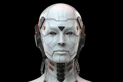 Robot Woman Sci Fi Android Female Artificial Intelligence 3d Render