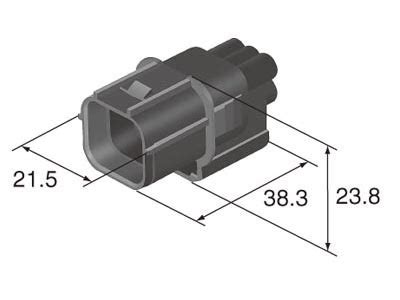 Way Male Hv Hvg Series Automotive Wiring Loom Connector Plug