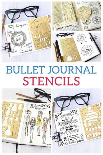 Bullet Journal Stencils {They'll save you a ton of time!}