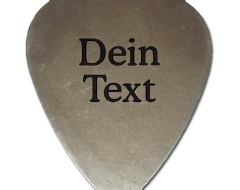 Engraved Guitar Pick - Etsy