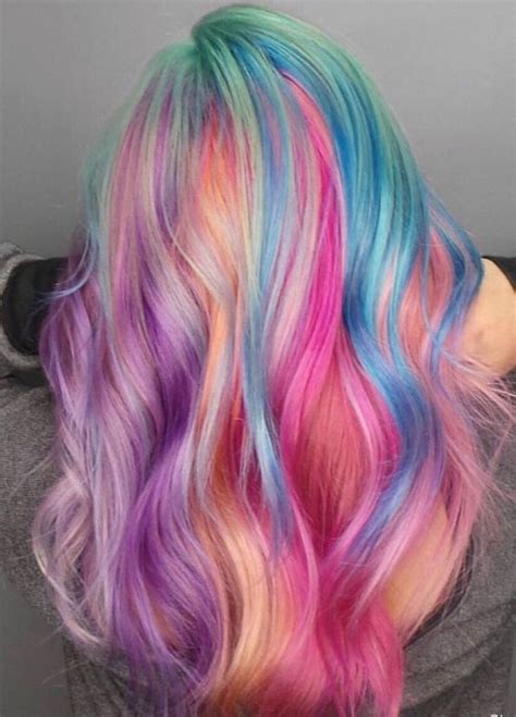 Rainbow Hair Color Inspiration