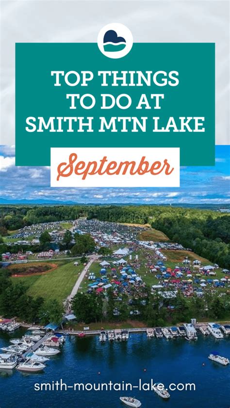 Top Smith Mountain Lake Events and Live Music in September (2024) - Smith Mountain Lake Insiders ...