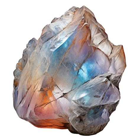 Ai Generated Moonstone Gemstone Clip Art Png