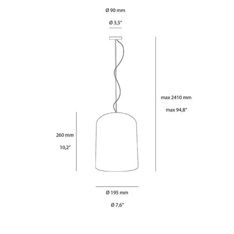 Ideal Lux Ken SP1 Suspension Lamp