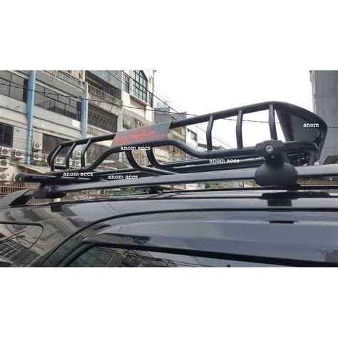 Jual Paket Buzz Rack Rak Dan Cross Bar Kaki Jepit Roof Rail Mobil