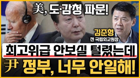 최경영의 최강시사 美 유출 기밀문서 무슨 내용 담겼나 김준형 교수 한동대 전 국립외교원장｜kbs 230411 방송