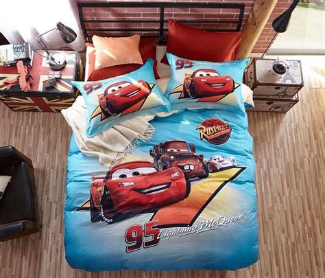 Lightning Mcqueen Cars Duvet Cover Bedding Set Homefavo