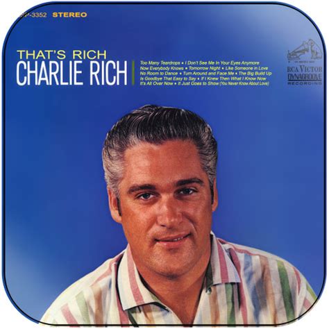 Charlie Rich Thats Rich Album Cover Sticker Album Cover Sticker