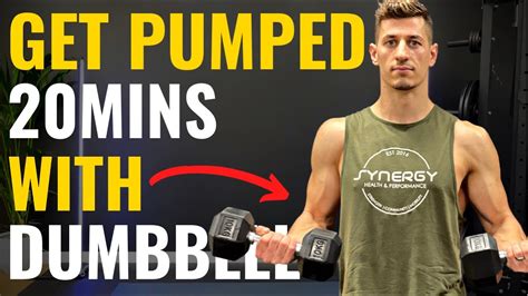 20MIN UPPER BODY DUMBBELL WORKOUT Follow Along YouTube