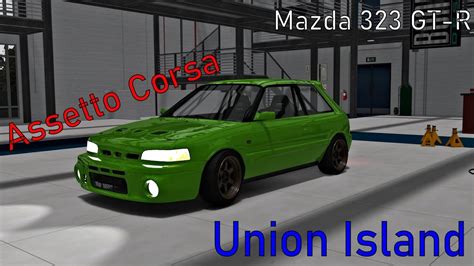 Mazda 323 GT R Assetto Corsa Union Island YouTube