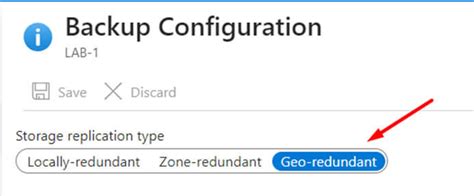 How To Move Azure Vm Backup From Grs Geo Redundant Storage To Lrs