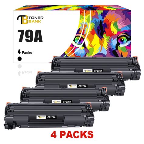 Toner Bank Compatible Toner Cartridge Replacement For Hp 79a Cf279a High Yield Black 4 Pack