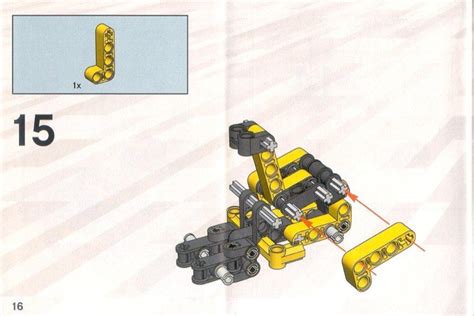 LEGO 8441 Fork Lift Truck Instructions Technic None