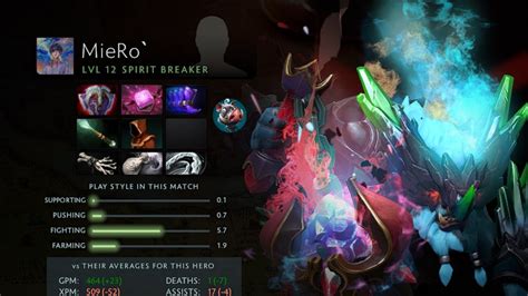 Dota 2 Replay 7 33c MieRo S Offlane Spirit Breaker Top Core