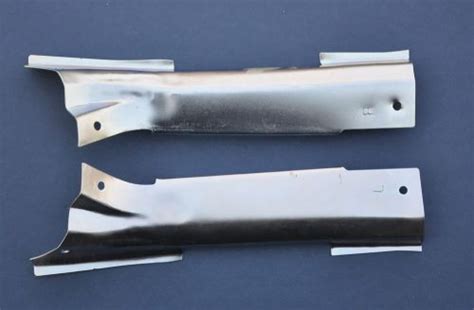 Find Chevy Lower Tailgate Hinge Mounting Plates Pair New