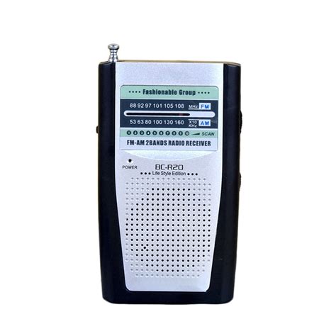 DTOWER Portable Radio Mini AM FM Telescopic Antenna Radio Pocket World