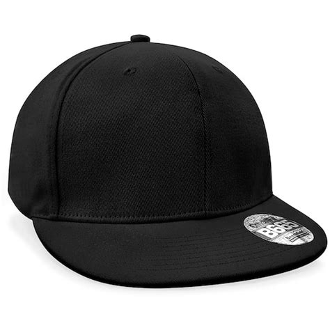 Beechfield Hiphop Caps 5815 Black Axon Profil