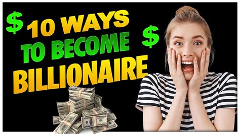 Unlocking The Secrets To Becoming A Billionaire Youtube