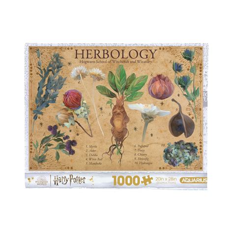 Harry Potter Herbology 1000 Piece Jigsaw Puzzle - NMR