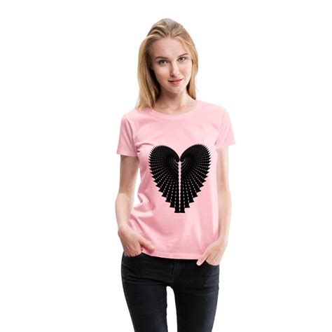 Abstract Heart Silhouette T Shirt Spreadshirt