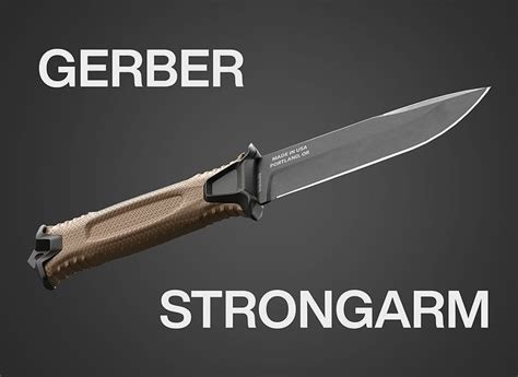 3D model Gerber Strongarm Survival Knife VR / AR / low-poly | CGTrader